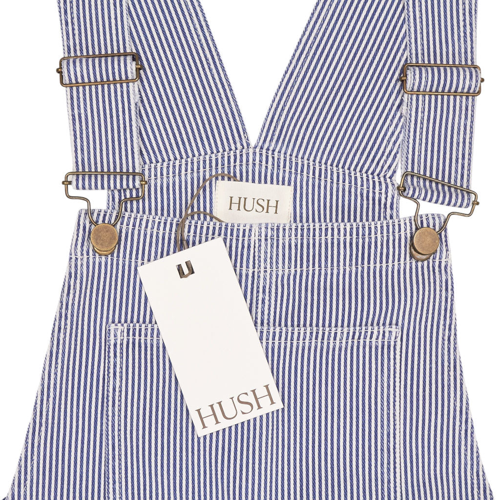 Hush Blue Striped Wilder Dungarees