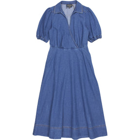 Wyse Blue Denim Freya Dress