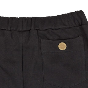 Mother of Pearl Black Cotton Trousers