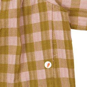 Bonte Blush Olive Check Etienne Shirt