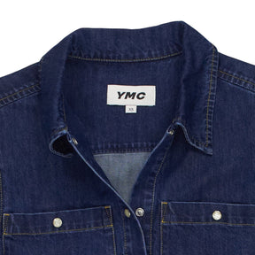 YMC Blue Denim Shirt Dress