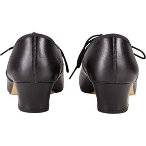 Freed Black Leather Oxford Shoes