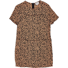 Bimba Y Lola Brown Animal Print Dress