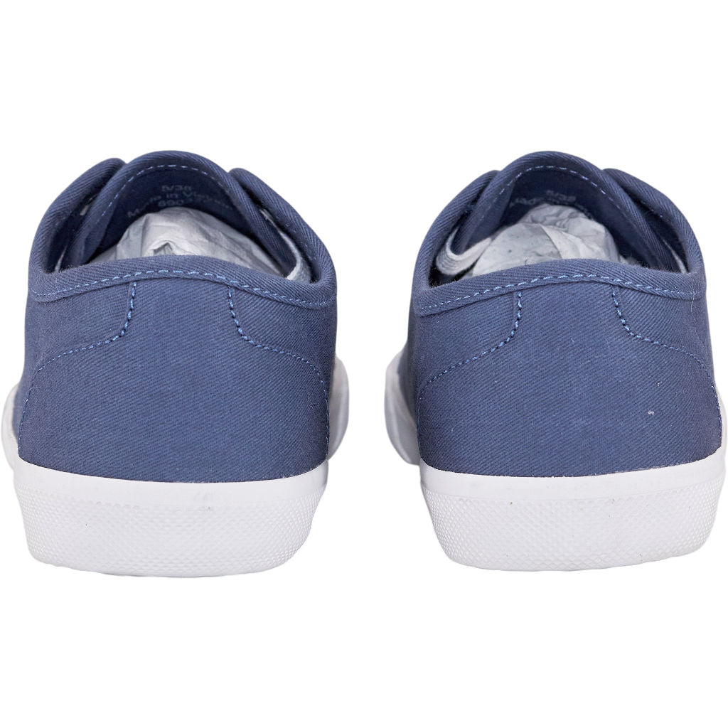 Hush Navy Henley Canvas Trainers