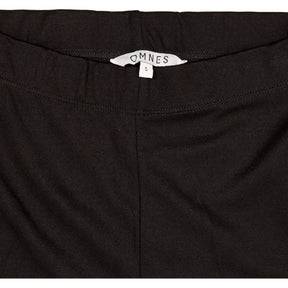 Omnes Black Flared Trousers