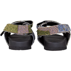 By Walid Multi Cotton Re-Patch Felix Sandal