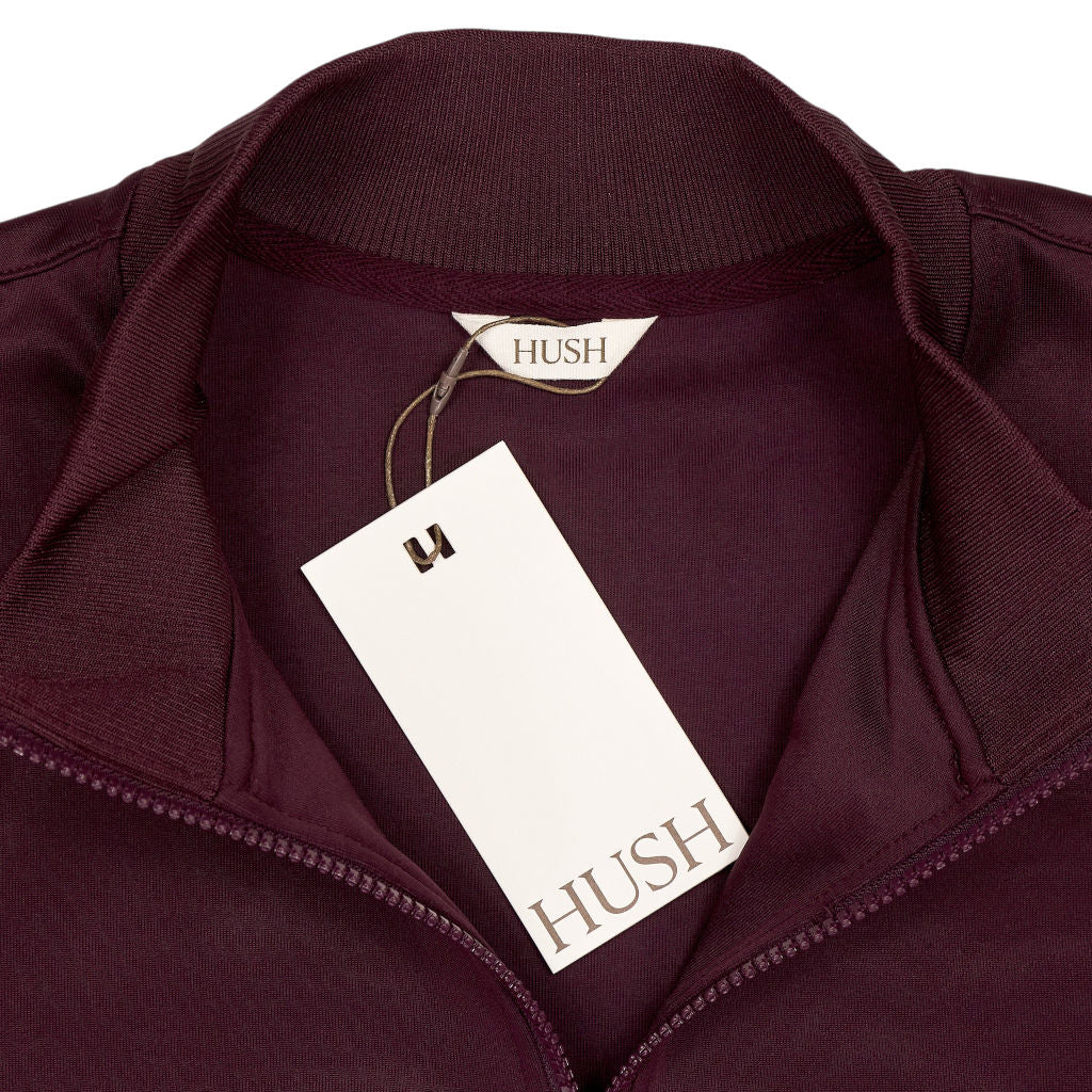 Hush Plum Zipped Sweatshirt