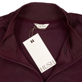 Hush Plum Zipped Sweatshirt