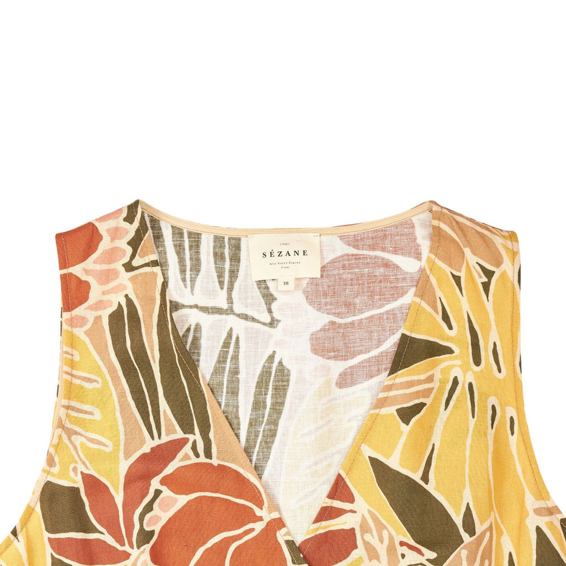 Sézane Multicoloured Floral Dress