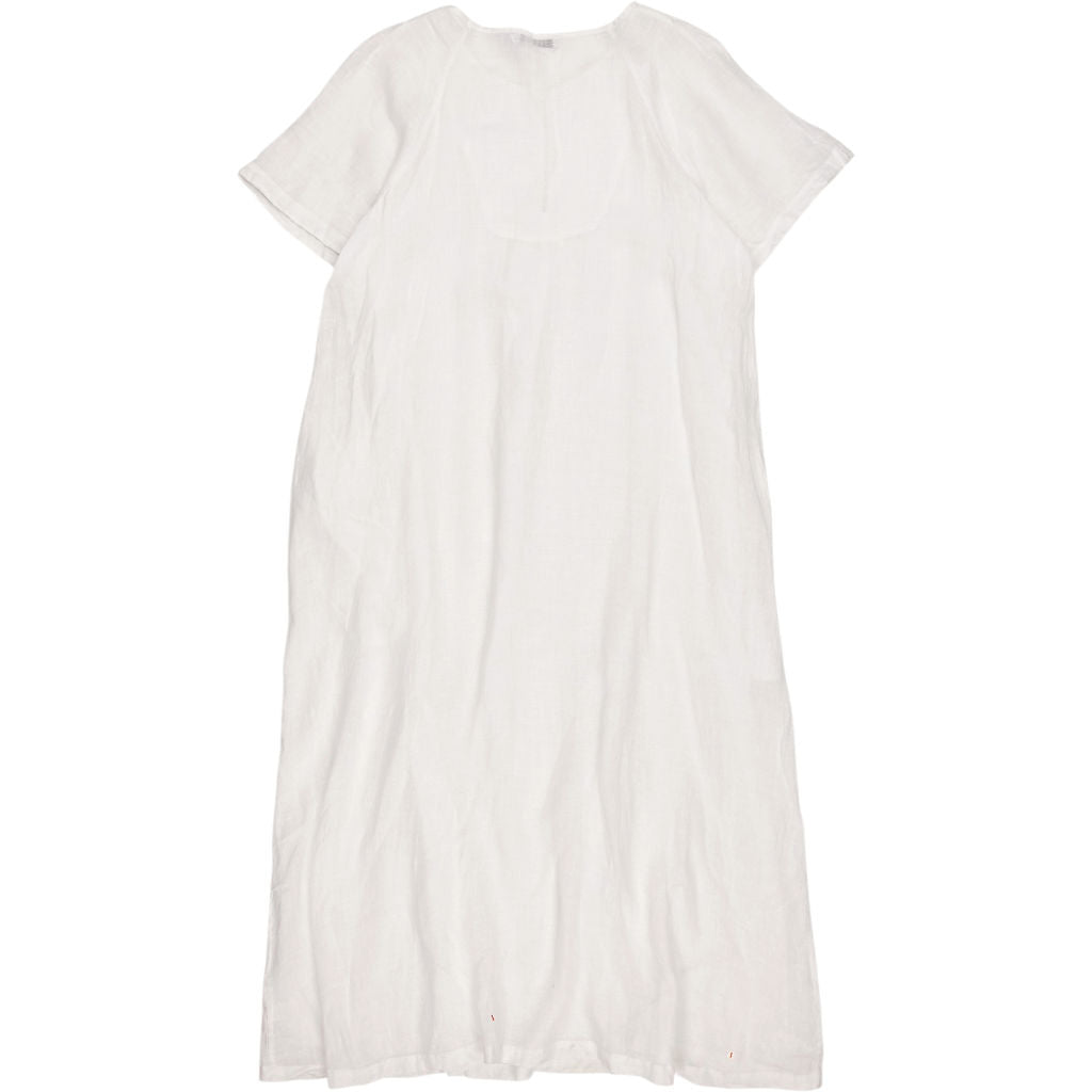 NRBY White Linen Dress
