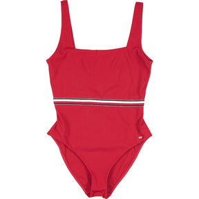Tommy Hilfiger Red Sporty Swimsuit