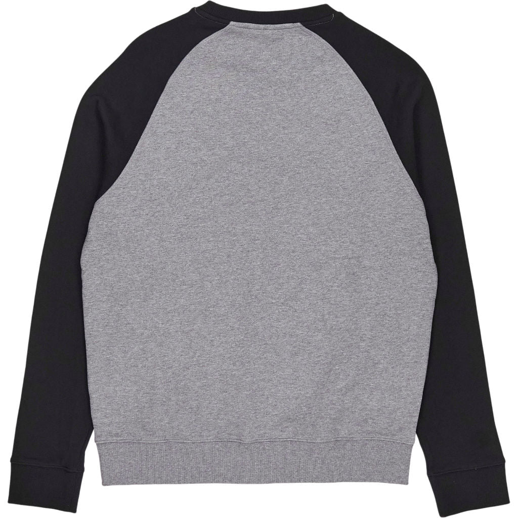 Lyle & Scott Grey Black Raglan Sweatshirt