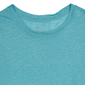 NRBY Blue Linen T-Shirt