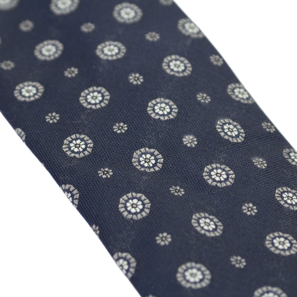 Moss Navy Pattern Tie Bundle x 3