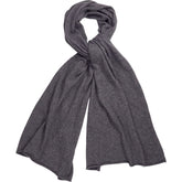 Tahari Grey Beaded Scarf