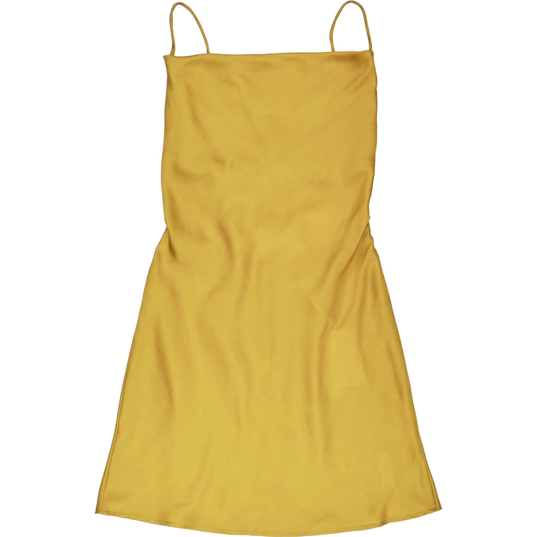 Omnes Gold Recycled Polyester Dress