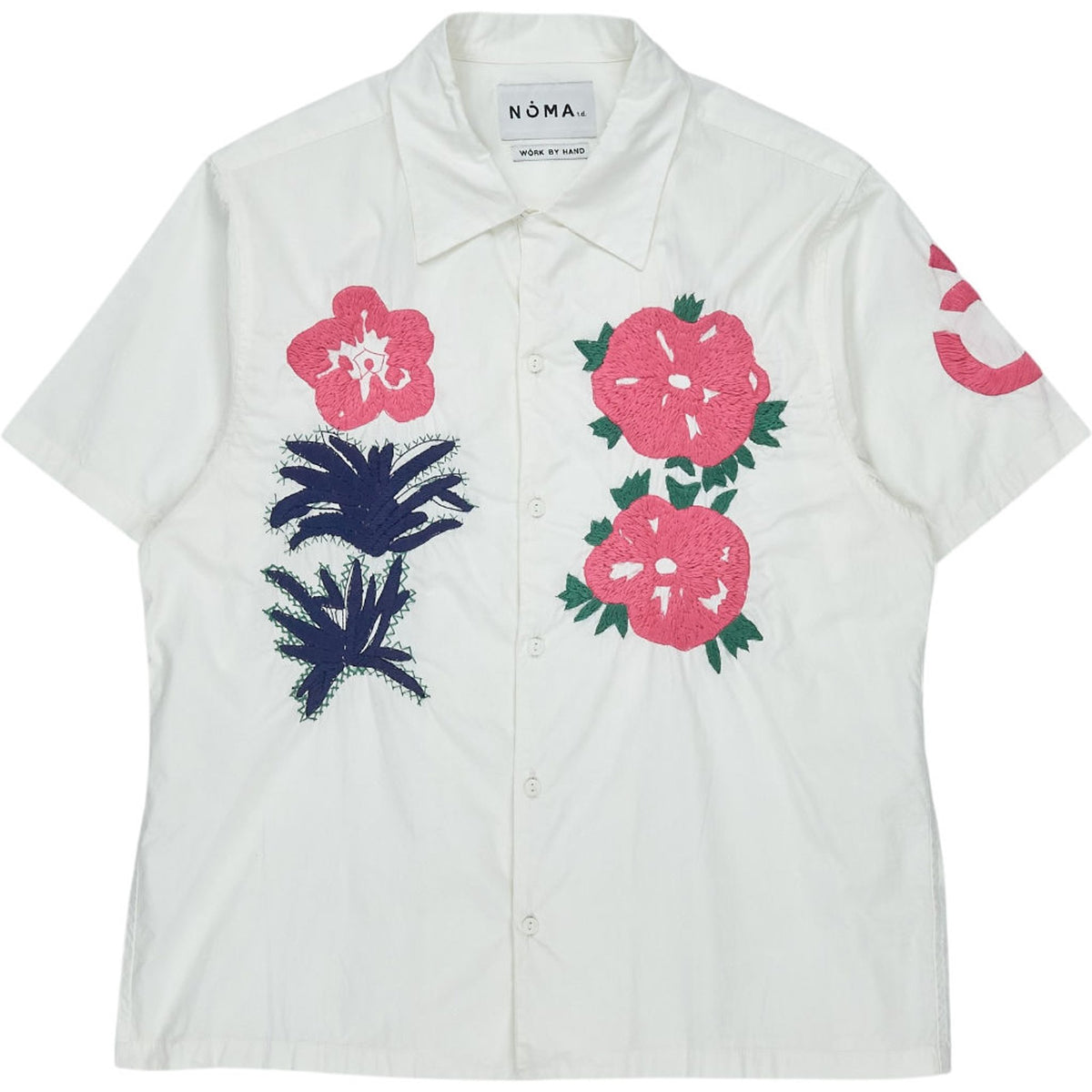 Noma t.d. White Embroidered Shirt