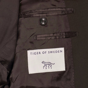 Tiger of Sweden Brown Wool Jile Blazer Jacket