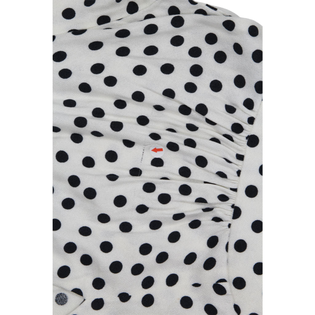 Baukjen Cream Polka Lina Midi Dress