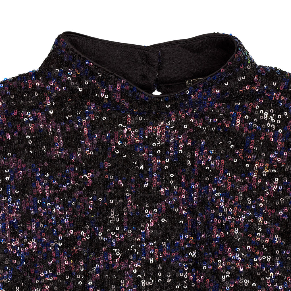 Superdry Black Sequin Dress