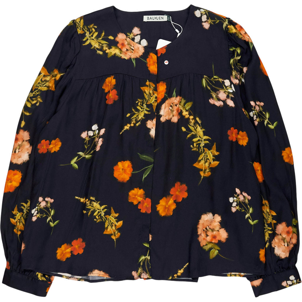 Baukjen Black Floral Spring Micah Printed Blouse