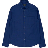 Moss London Navy Tailored Fit Shirt