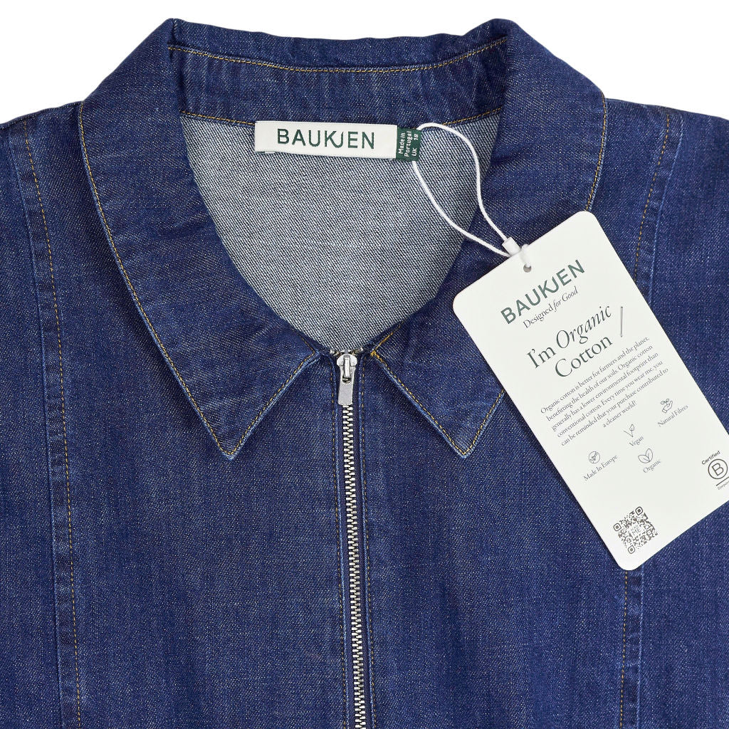 Baukjen Indigo Blue Cody Denim Midi Dress