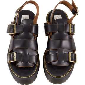 Dr. Martens Black Leather Sandals UK 7