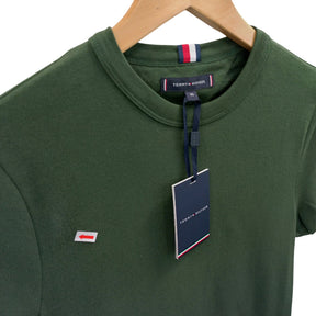 Tommy Hilfiger Green Cotton T-Shirt