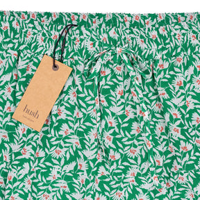 Hush Green Hallie Layered Floral Skirt