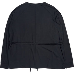 Hush Black Wrap Top