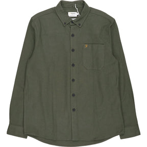 Farah Green Organic Cotton Marvin Shirt