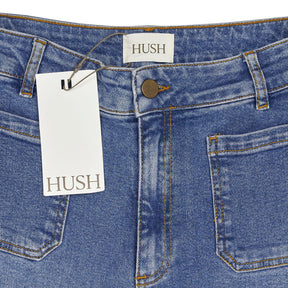 Hush Blue Rowan Flared Jeans