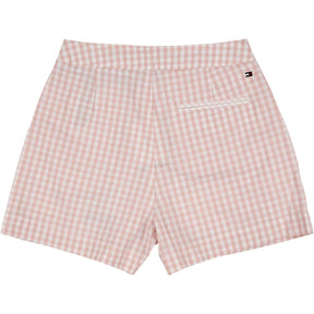 Tommy Hilfiger Pink Check Blazer and Shorts Set