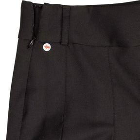Baukjen Black Wool Blend Pleated Midi Skirt