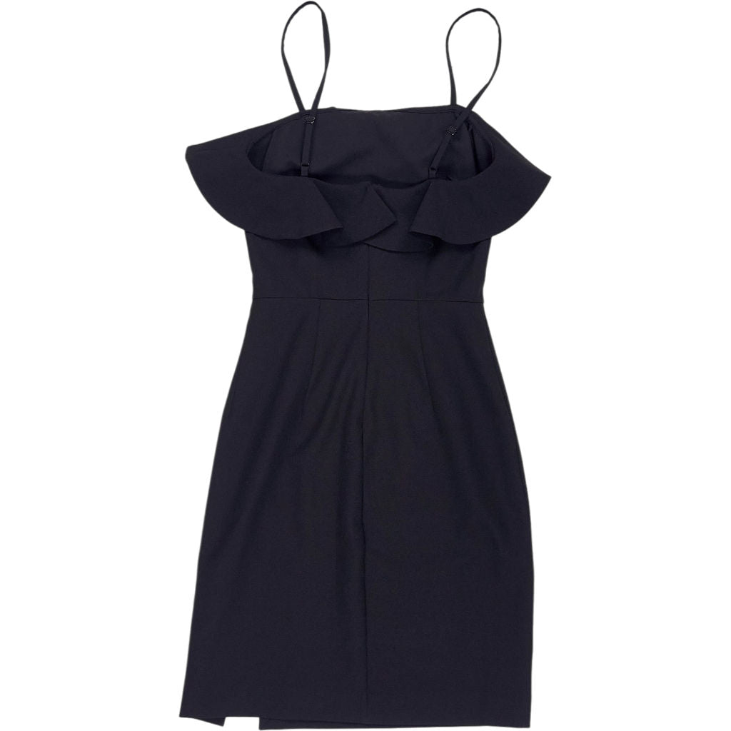 & Other Stories Black Ruffle Dress