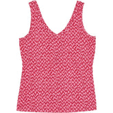 Hush Pink Red Zig Zag Sally Vest
