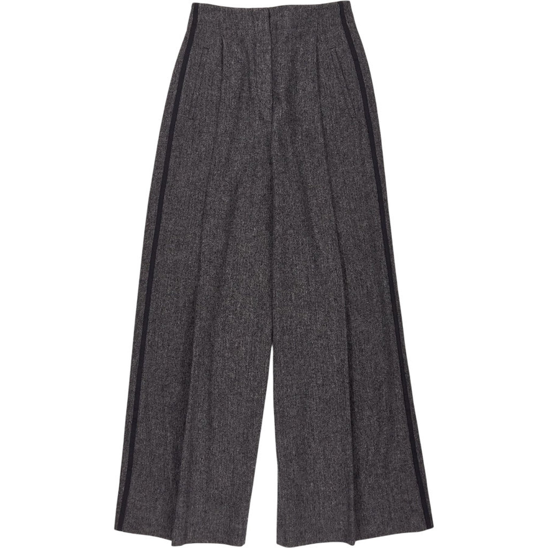 ME+EM Grey Wide Leg Trousers