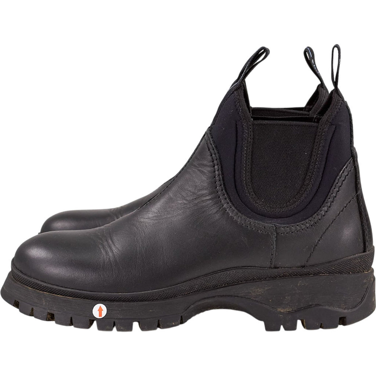 Prada Black Leather Ankle Boots