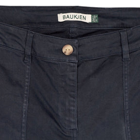 Baukjen Blue Cotton Trousers