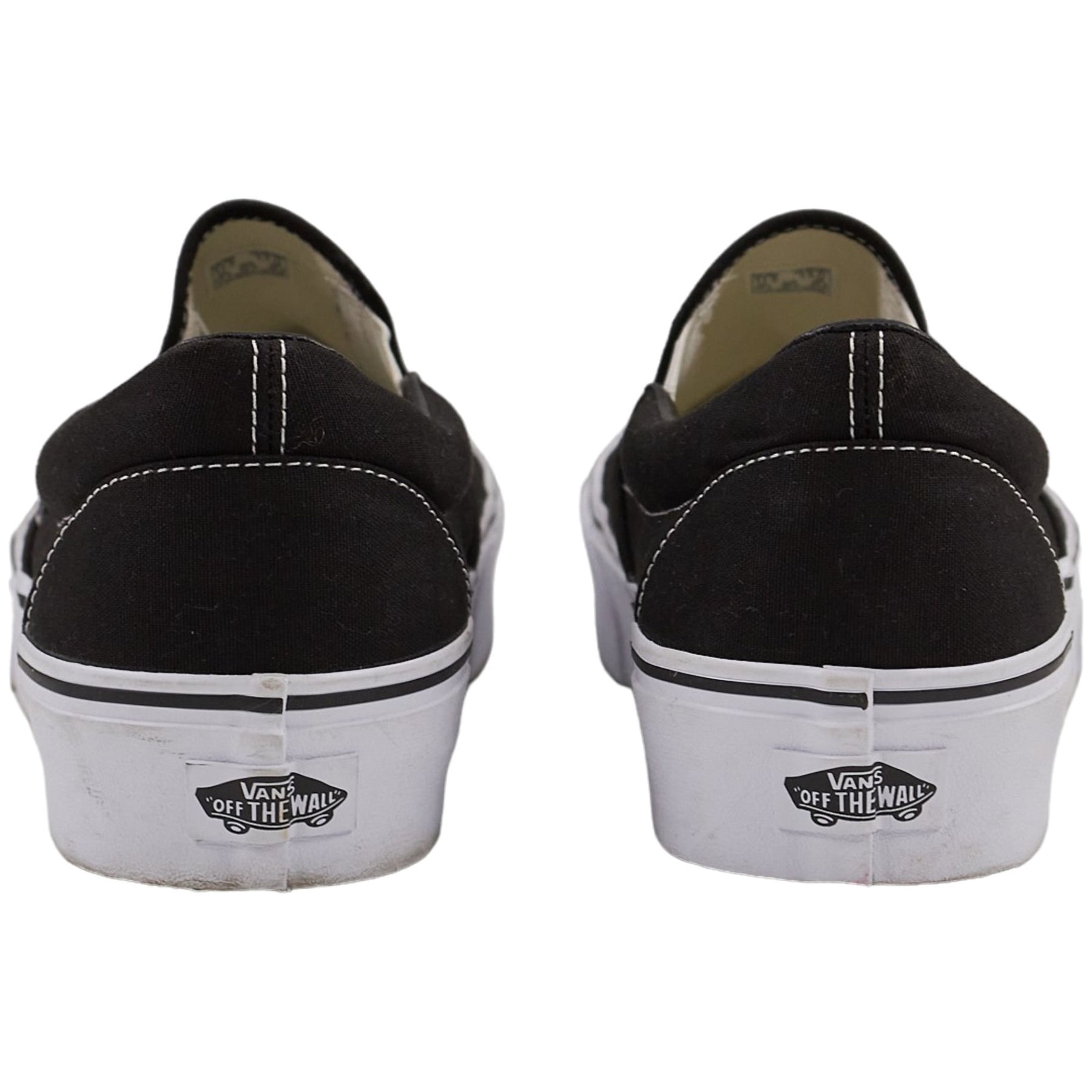 Vans Black Slip-On Trainers