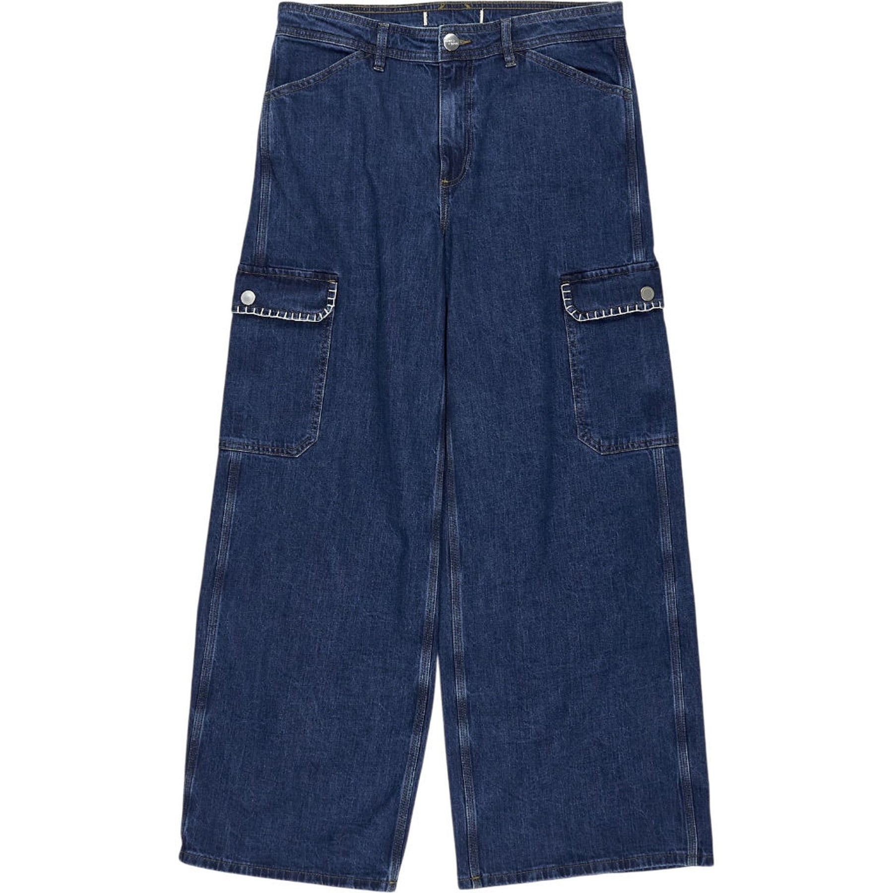 seventy + mochi Blue Denim Cargo Pants