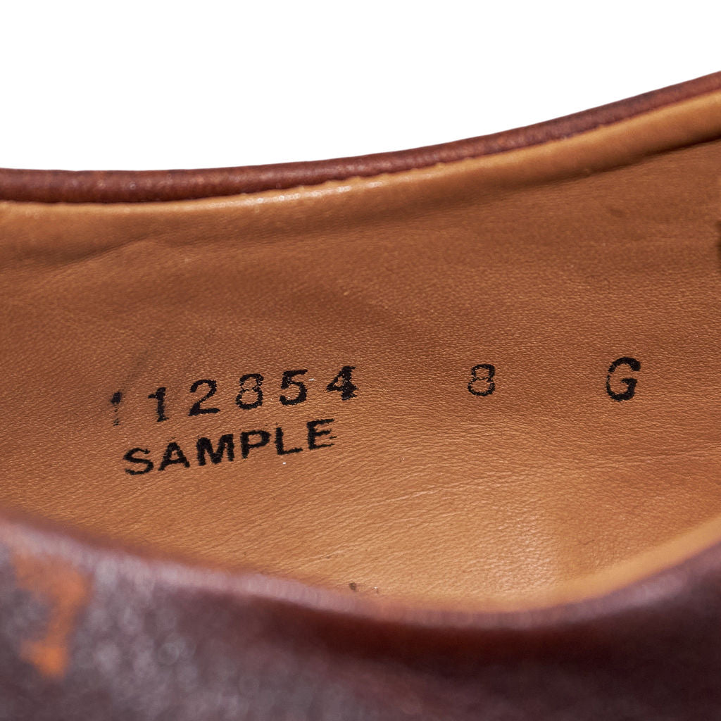 Grenson Brown Leather Derby Shoes