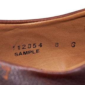 Grenson Brown Leather Derby Shoes