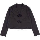 OMNES Rita Black Viscose Blouse
