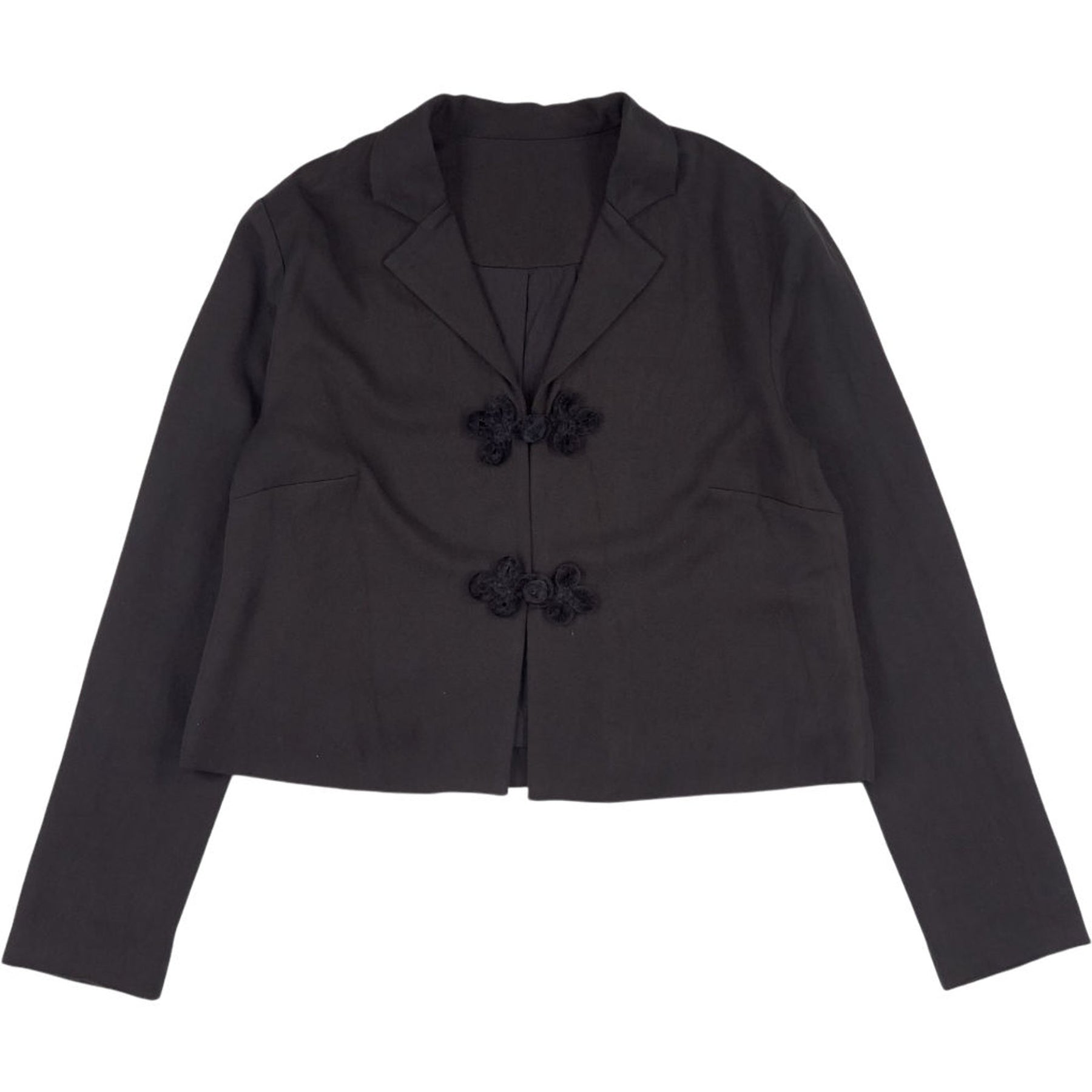 OMNES Rita Black Viscose Blouse