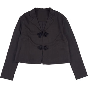 OMNES Rita Black Viscose Blouse