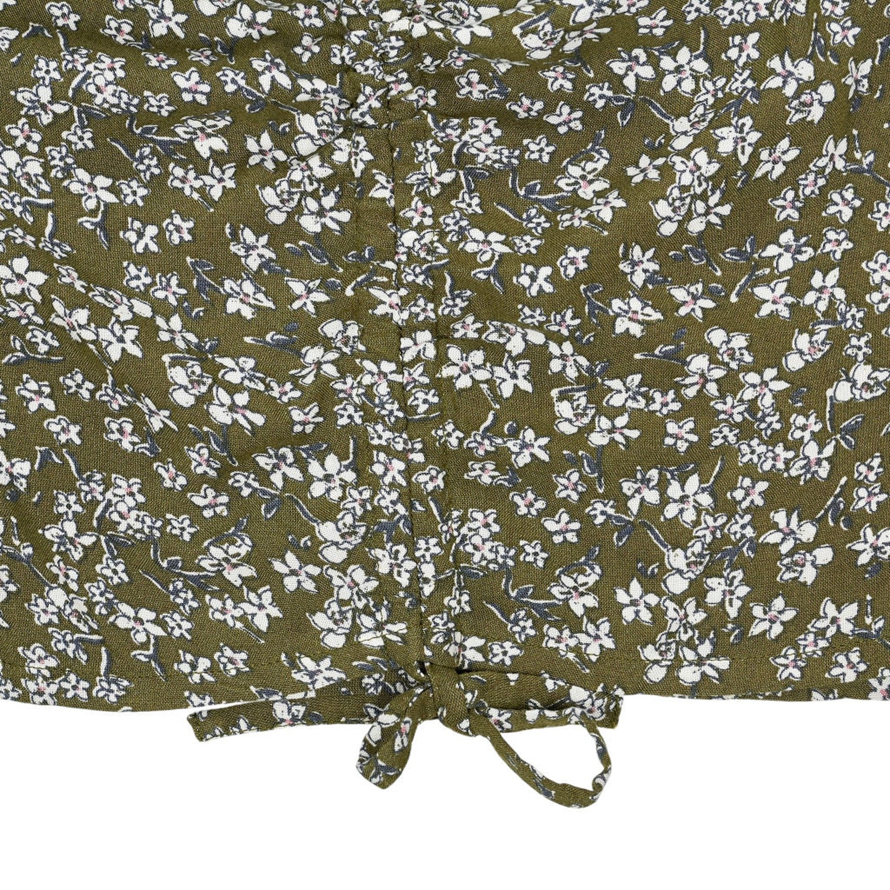 John Lewis Green Floral Blouse