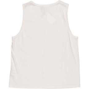 Hush White Carla Relaxed Tank Top