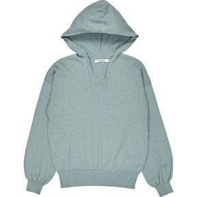 NRBY Blue Hooded Cashmere Blend Jumper